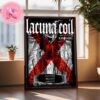 Lacuna Coil With Special Guest Blind Channel Tour Dates On October 2024 Home Decor Poster Canvas