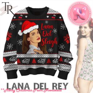 Lana Del Sleigh Lana Del Rey Ugly Sweater Gift For Men And Women