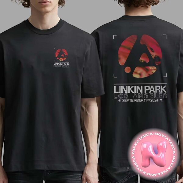 Linkin Park 2024 From Zero World Tour Los Angeles California Two Sides Unisex T-Shirt