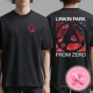 Linkin Park From Zero Texture Black Two Sides Unisex T-Shirt