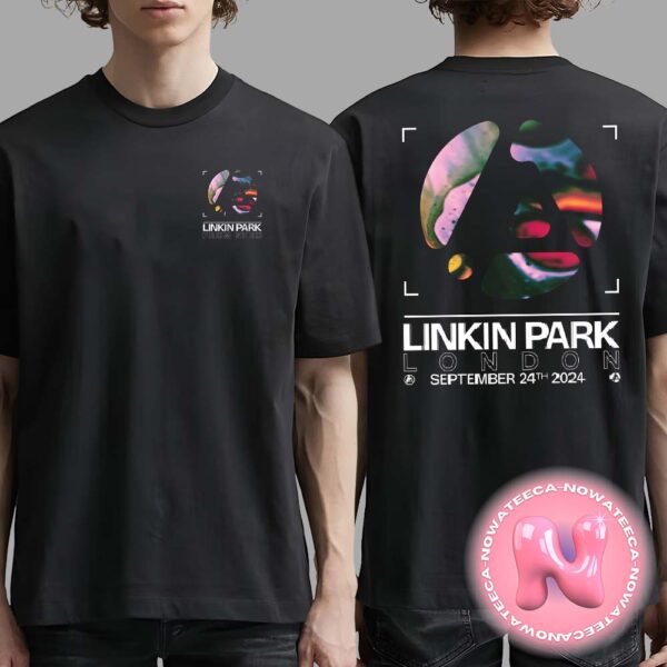 Linkin Park From Zero Tour Concert Poster For The O2 Arena In London England On September 24th 2024 Two Sides Unisex T-Shirt