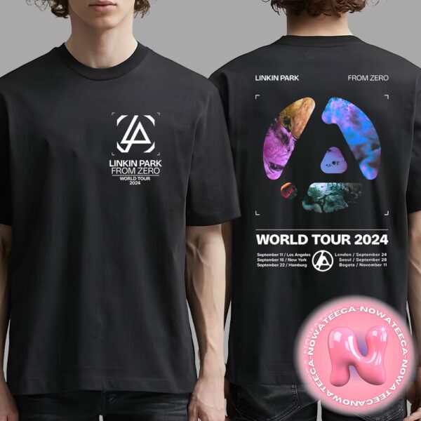 Linkin Park From Zero World Tour Limited Two Sides Unisex T-Shirt