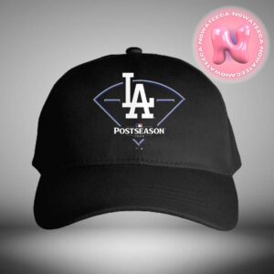 Los Angeles Dodgers Black 2024 MLB Postseason Around The Horn Classic Cap Hat Snapback