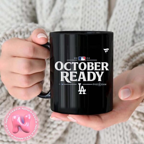 Los Angeles Dodgers Shohei Ohtani 50-50 Club October Ready 2024 Coffee Ceramic Mug