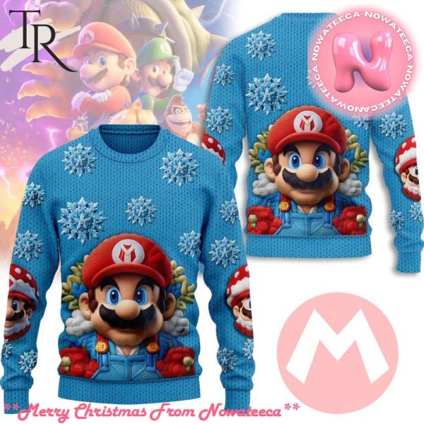 Mario Ugly Christmas Sweater Gift For Men And Women