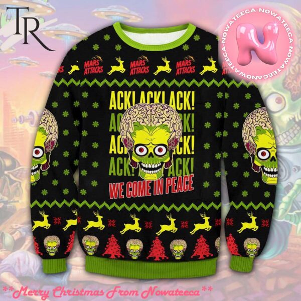 Mars Attacks Ugly Sweater Gift For Men And Women