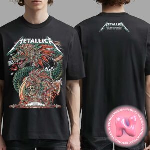 Metallica M72 Mexico City Full Show Combined Merch Tee For Estadio GNP Seguros At Mexico City On September 27th And 29th 2024 Two Sides Unisex T-Shirt