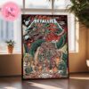 Metallica M72 Mexico City Full Show Combined Poster Concert For Estadio GNP Seguros At Mexico City On September 27th And 29th 2024 Home Decor Poster Canvas