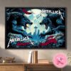 Metallica M72 Seattle WA Night 2 Poster At Lumen Field On September 1 2024 Final US No Repeat Weekend M72 North American Tour The Wolf Art Home Decor Poster Canvas