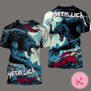 Metallica M72 Seattle WA Full Show Combined Poster At Lumen Field On August 30 And September 01 2024 Final US No Repeat Weekend M72 North American Tour Two Sides All Over Print Shirt