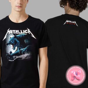 Metallica M72 Seattle WA Night 2 Merch Tee At Lumen Field On September 1 2024 Final US No Repeat Weekend M72 North American Tour The Wolf Art Two Sides Unisex T-Shirt