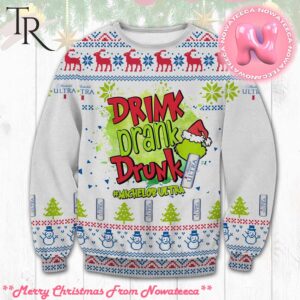 Michelob Ultra Grinch Ugly Sweater Gift For Men And Women