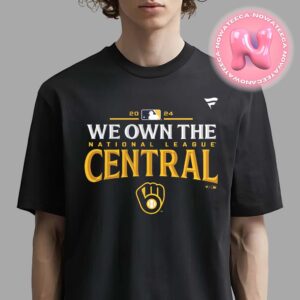 Milwaukee Brewers 2024 NL Central Division Champions Locker Room Limited Tee Unisex T-Shirt