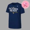 Milwaukee Brewers Nike Navy 2024 MLB Postseason Authentic Collection Legend Unisex T-Shirt