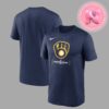 Milwaukee Brewers Fanatics Navy 2024 MLB Postseason Unisex T-Shirt