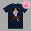 Orange Metal Slam 252 Caitlin Clark From Indiana Fever In The Cover Of WNBA Unisex T-Shirt