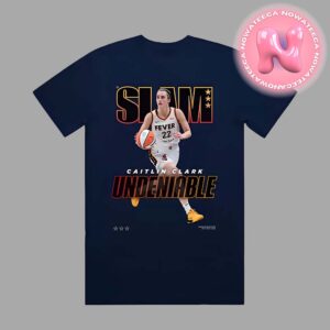 NBA Preview SLAM 252 Caitlin Clark From Indiana Fever Undeniable 2024-25 WNBA Unisex T-Shirt