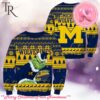 NCAA Michigan Wolverines HO HO HO Ugly Christmas Sweater Gift For Men And Women