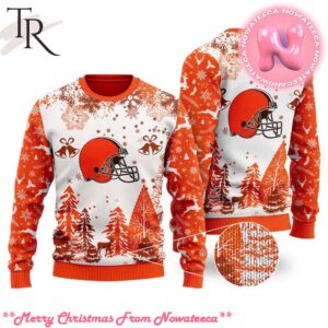 NFL Cleveland Browns Special Christmas Ugly Sweater Design Gift For Men And Women