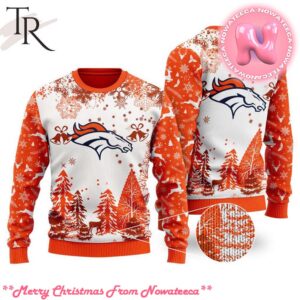 NFL Denver Broncos Special Christmas Ugly Sweater Design Gift For Men And Women