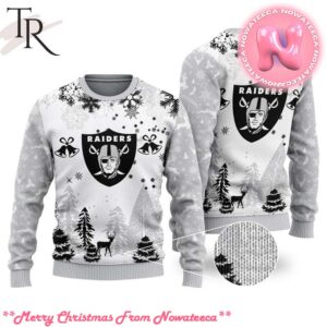 NFL Las Vegas Raiders Special Christmas Ugly Sweater Design Gift For Men And Women