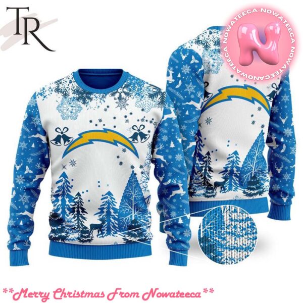 NFL Los Angeles Chargers Special Christmas Ugly Sweater Design Gift For Men And Women