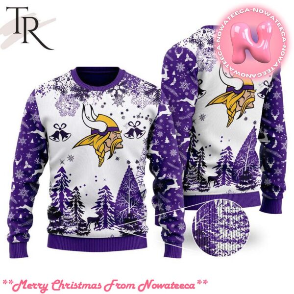 NFL Minnesota Vikings Special Christmas Ugly Sweater Design Gift For Men And Women