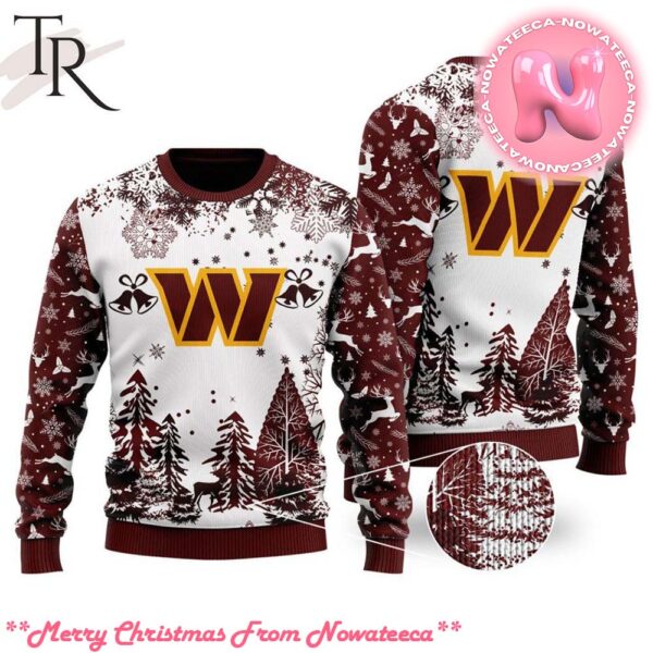 NFL Washington Commanders Special Christmas Ugly Sweater Design Gift For Men And Women