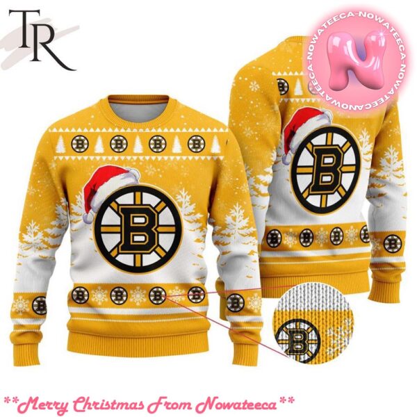 NHL Boston Bruins Special Christmas Design Ugly Sweater Gift For Men And Women