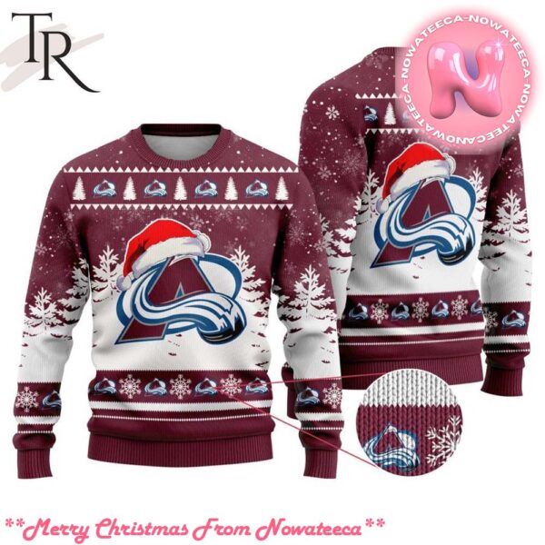 NHL Colorado Avalanche Special Christmas Design Ugly Sweater Gift For Men And Women