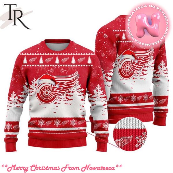 NHL Detroit Red Wings Special Christmas Design Ugly Sweater Gift For Men And Women