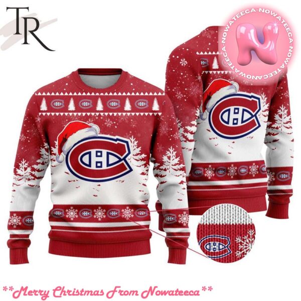 NHL Montreal Canadiens Special Christmas Design Ugly Sweater Gift For Men And Women