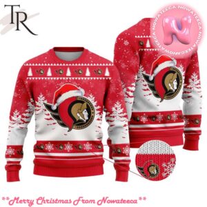 NHL Ottawa Senators Special Christmas Design Ugly Sweater Gift For Men And Women