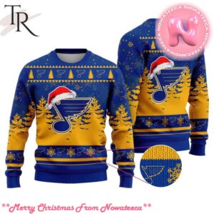 NHL St Louis Blues Special Christmas Design Ugly Sweater Gift For Men And Women