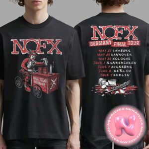 NOFX Germany Final Tour Dates 2024 Two Sides Unisex T-Shirt