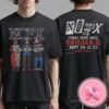 NOFX Live Show At Riot Fest Chicago IL September 20-21-22 2024 Tour Two Sides Unisex T-Shirt