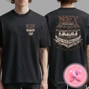 NOFX September 20th 21th And 22th 2024 Chicago IL Two Sides Unisex T-Shirt