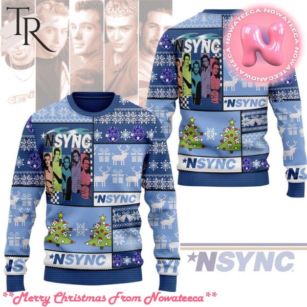 NSYNC Christmas Time Ugly Sweater Gift For Men And Women