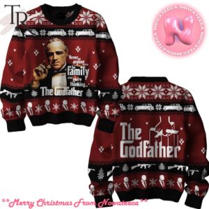 Never Tell Anyone The Family What Youre Thinking The Godfather Ugly Sweater Gift For Men And Women