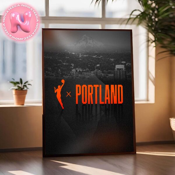 Nike x Portland Oregon WNBA Official Logo Home Decor Poster Canvas