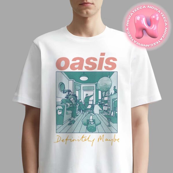 Oasis Definitely Maybe Artwork Definitely Maybe 30th Anniversary Merch Unisex T-Shirt