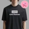 Oasis Setlist Limited Tee Definitely Maybe 30th Anniversary Merch Two Sides Unisex T-Shirt