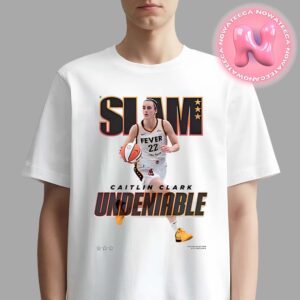 Orange Metal Slam 252 Caitlin Clark From Indiana Fever In The Cover Of WNBA Unisex T-Shirt