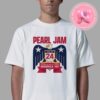 Pearl Jam Live Show Event Logo For Missoula Montana On August 22th 2024 The Bear Art Unisex T-Shirt