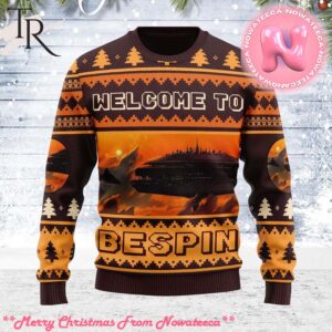 Personalize Name Welcome to Bespin Planet Star Wars Unisex Ugly Sweater For Men and Women Gift For Men And Women