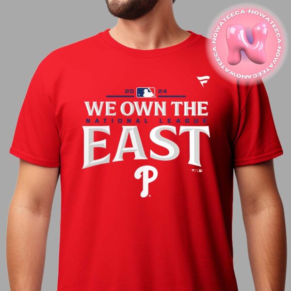 Philadelphia Phillies 2024 NL East Division Champions MLB Unisex T-Shirt