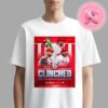 Philadelphia Phillies Royal 2024 MLB Postseason Clinched Unisex T-Shirt