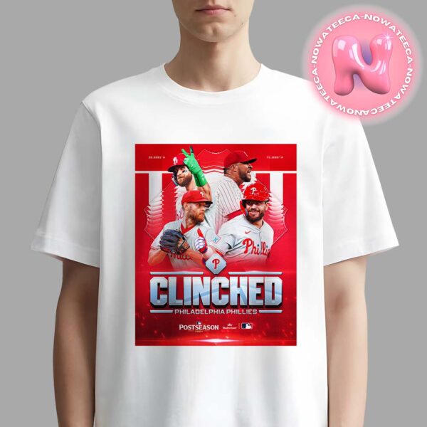 Philadelphia Phillies Has Been Clinched To The 2024 MLB Postseason On October Unisex T-Shirt