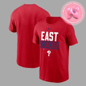 Philadelphia Phillies Nike 2024 National League East Champions Champions MLB Unisex T-Shirt