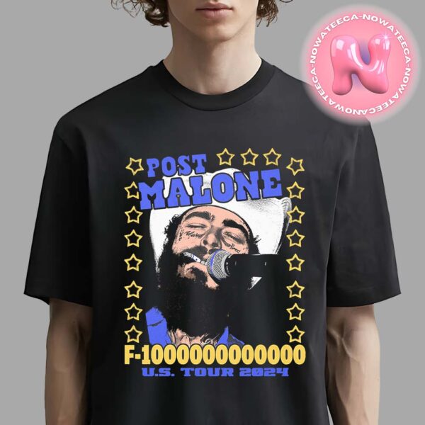 Post Malone F1 Trillion Tour Star US 2024 Unisex T-Shirt